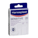 Artikelbild 1 für Hansaplast Pflaster SENSITIVE 46041 weiß, 20 St., Artikelnummer 148709