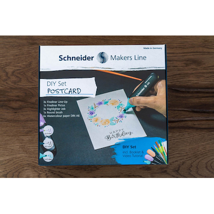 Artikelbild 6 für Schneider Postkarten weiß DIY Set, Artikelnummer 321996