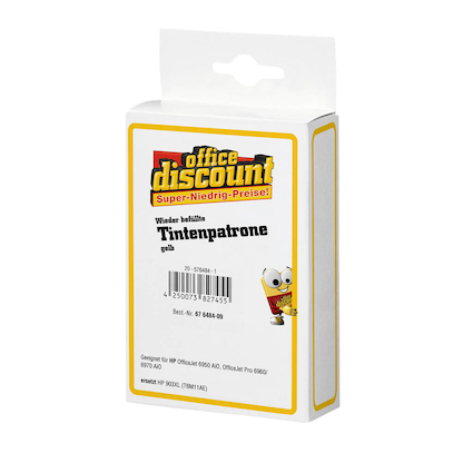 Artikelbild 4 für office discount gelb Druckerpatrone kompatibel zu HP 903XL (T6M11AE), Artikelnummer 576484