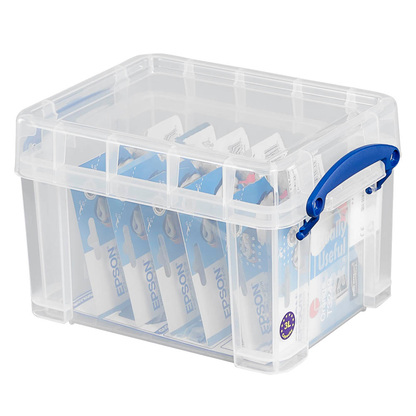 Artikelbild 8 für Really Useful Box Aufbewahrungsboxen-Set transparent, Artikelnummer 575858