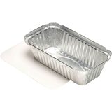 Artikelbild 1 für 50 STARPAK Aluschalen mit Deckel 700 ml, Artikelnummer 242893