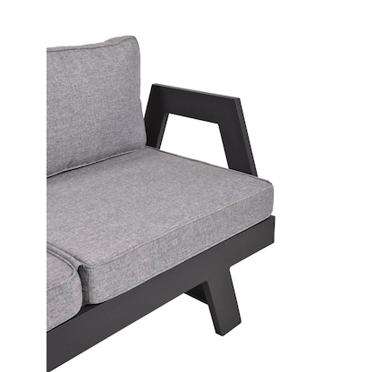 Artikelbild 4 für Garden Pleasure Loungegruppe DONNA grau, anthrazit Metall, 13-teilig, Artikelnummer 707491