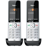 Artikelbild 1 für 2 Gigaset COMFORT 500HX duo Zusatz-Mobilteile schwarz-silber, Artikelnummer 719033