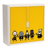 Artikelbild 1 für PAPERFLOW easyOffice Business Rollladenschrank 62256 2 Fachböden 110,0 x 41,5 x 104,0 cm, Artikelnummer 210357