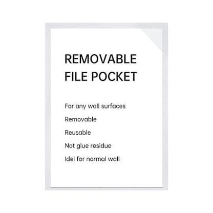 Artikelbild 2 für LMG Dokumententasche selbstklebend, nonpermanent transparent A4, 1 St., Artikelnummer 228589