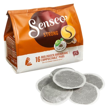 Artikelbild für Senseo STRONG Kaffeepads, kräftig, 16 Pads, Artikelnummer 243091