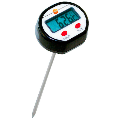 Artikelbild 21 für testo Mini Kerntemperatur-Lebensmittelthermometer schwarz, Artikelnummer 429128