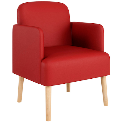 Artikelbild 23 für meet powered by PAPERFLOW Besuchersessel Brooks FTBROSC.23.18 rot Kunststoff, Artikelnummer 687808