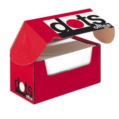 Artikelbild 2 für dots Briefumschläge DIN C5 ohne Fenster weiß haftklebend 250 St., Artikelnummer 118166