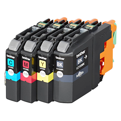 Artikelbild 3 für brother LC-123BK/C/M/Y schwarz, cyan, magenta, gelb Druckerpatronen, 4er-Set, Artikelnummer 245241