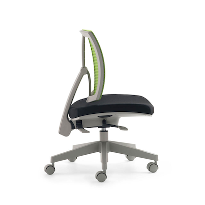 Artikelbild 2 für Mayer Kinderdrehstuhl myFLEXO, 2432 503 Stoff grün, Gestell grau, Artikelnummer 370484