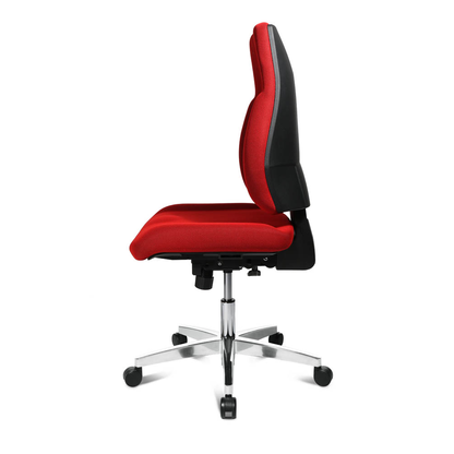 Artikelbild 6 für Topstar Bürostuhl Point 91, PI99GBC1 Stoff rot, Gestell alu, Artikelnummer 324731