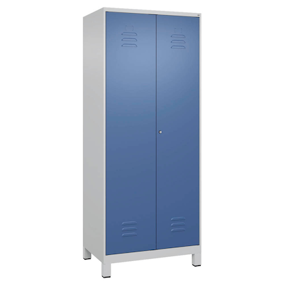 Artikelbild 2 für CP Putzmittelschrank Classic Plus 080110-02 S10019 fernblau, lichtgrau 80,0 x 50,0 x 195,0 cm, aufgebaut, Artikelnummer 175297