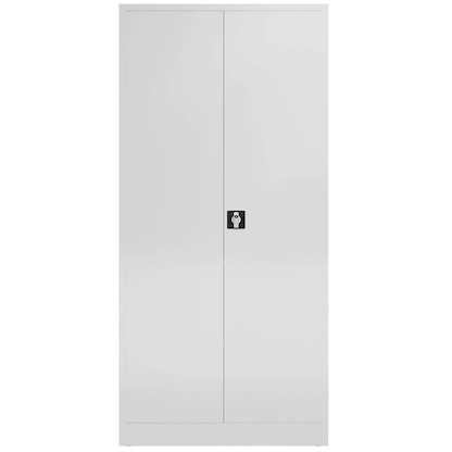 Artikelbild 3 für ClassiX Metallschrank X-530357 signalweiß 92,0 x 50,0 x 194,5 cm, aufgebaut, Artikelnummer 184509