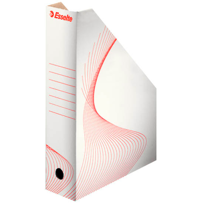 Artikelbild 2 für 25 Esselte Archiv-Stehsammler weiß, Artikelnummer 515076