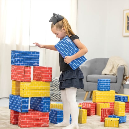 Artikelbild 3 für Bankers Box Bastelset Bauklötze 4 Farben 40 St., Artikelnummer 649117