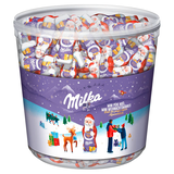 Artikelbild 1 für Milka Mini Weihnachtsmänner Schokolade 169 St./1,54 kg, Artikelnummer 629119