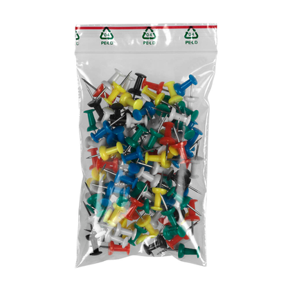 Artikelbild für 1.000 Druckverschlussbeutel 50 µm 8,0 x 12,0 cm, Artikelnummer 416081