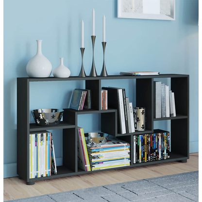 Artikelbild 4 für VCM my home Bücherregal Pintal schwarz 117,0 x 20,0 x 62,0 cm, Artikelnummer 518114