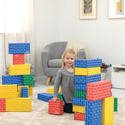 Artikelbild 19 für Bankers Box Bastelset Bauklötze 4 Farben 40 St., Artikelnummer 649117