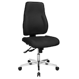 Artikelbild 1 für Topstar Bürostuhl Point 91, PI99GBC0 Stoff schwarz, Gestell alu, Artikelnummer 324756