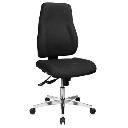 Artikelbild 10 für Topstar Bürostuhl Point 91, PI99GBC0 Stoff schwarz, Gestell alu, Artikelnummer 324756
