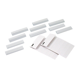 Artikelbild 1 für 10 HAN Beschriftungsschilder mit Clip transparent, Artikelnummer 908053