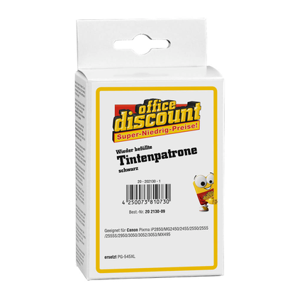 Artikelbild 2 für office discount schwarz Druckkopf kompatibel zu Canon PG-545XL, Artikelnummer 202130