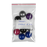 Artikelbild 1 für 1.000 Druckverschlussbeutel 50 µm 4,0 x 6,0 cm, mit Textfeld, Artikelnummer 647750