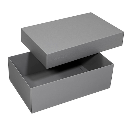 Artikelbild 3 für BUNTBOX XL Geschenkboxen 8,6 l grau 34,0 x 22,0 x 11,5 cm, Artikelnummer 304037