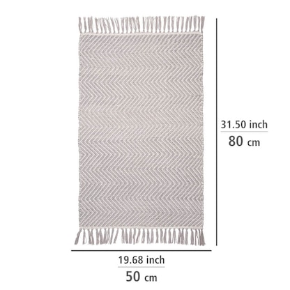 Artikelbild 8 für WENKO Badematte Gata hellgrau 50,0 x 80,0 cm, Artikelnummer 810091