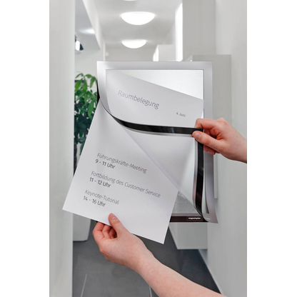 Artikelbild 4 für magnetoplan Magnetrahmen selbstklebend Magnetofix silber A6, 2 St., Artikelnummer 152997