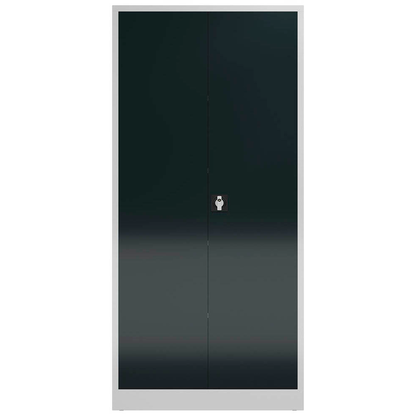 Artikelbild 3 für ClassiX Metallschrank X-530358 anthrazit, lichtgrau 92,0 x 50,0 x 194,5 cm, aufgebaut, Artikelnummer 184529