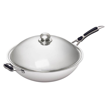 Artikelbild 4 für Bartscher Wok W360R silber 36,0 cm, Artikelnummer 425909