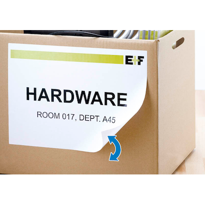 Artikelbild 4 für 2.100 HERMA Adressetiketten 10301 weiß 63,5 x 38,1 mm, Artikelnummer 898049