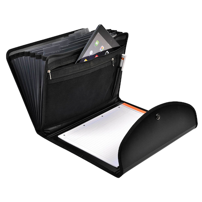 Artikelbild 2 für Exacompta Fächermappe Exafolio 6 Fächer grau, Artikelnummer 382768