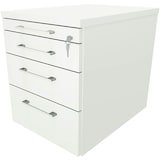 Artikelbild 1 für fm Oldenburg Rollcontainer weiß 4 Auszüge 43,4 cm 60,0 cm, Artikelnummer 138133