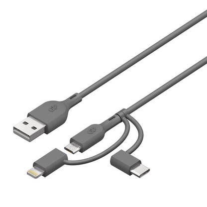 Artikelbild 6 für GP USB 2.0 A Kabel 1,0 m grau, 1 St., Artikelnummer 735769