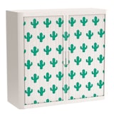 Artikelbild 1 für PAPERFLOW easyOffice Tropical Rollladenschrank 60756 2 Fachböden 110,0 x 41,5 x 104,0 cm, Artikelnummer 210769