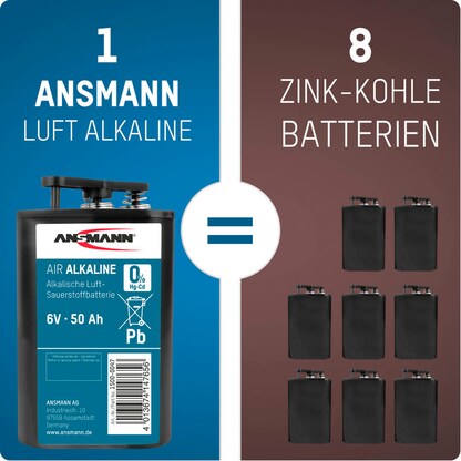 Artikelbild 5 für ANSMANN Batterien 4R25 6V-Blockbatterie 6,0 V, Artikelnummer 629277