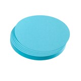 Artikelbild 1 für FRANKEN Moderationskarten blau Ø 9,5 cm, 200 St., Artikelnummer 670509