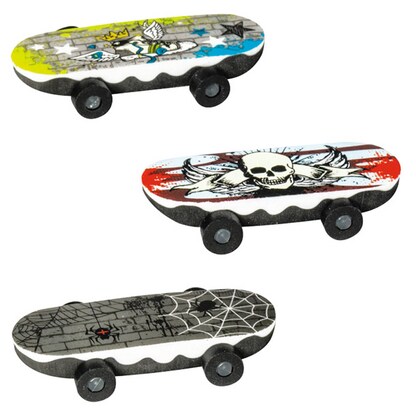 Artikelbild 18 für BRUNNEN Radiergummi Skateboard farbsortiert, 1 St., Artikelnummer 926067