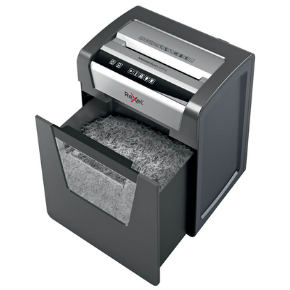 Artikelbild 11 für Rexel Momentum M510 Aktenvernichter mit Partikelschnitt P-5, 2 x 15 mm, bis 10 Blatt, schwarz, Artikelnummer 643751