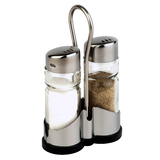 Artikelbild 1 für APS Salz- & Pfefferstreuer-Set transparent/silber 13,0 cm, Artikelnummer 444214