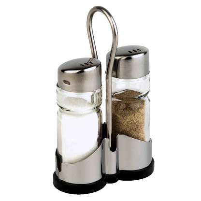 Artikelbild 16 für APS Salz- & Pfefferstreuer-Set transparent/silber 13,0 cm, Artikelnummer 444214