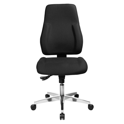 Artikelbild 2 für Topstar Bürostuhl Point 91, PI99GBC0 Stoff schwarz, Gestell alu, Artikelnummer 324756