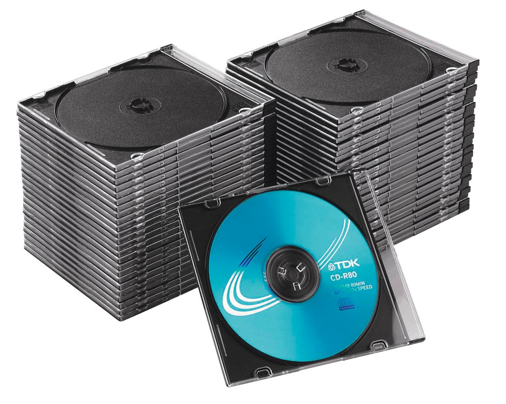 CD-Hüllen Transparent – 50 Stück, 120 Mikron Stark, Mit Klappe, Aus Polypropylen (Maße 126x128 Mm)