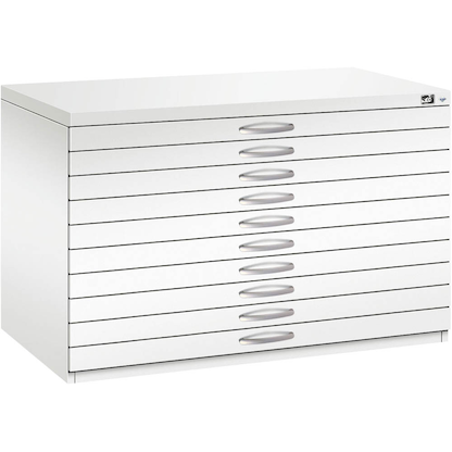 Artikelbild 3 für CP 7100 Planschrank verkehrsweiß 10 Schubladen 110,0 x 76,5 x 76,0 cm, Artikelnummer 683033
