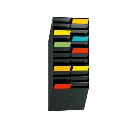 Artikelbild 4 für DURABLE Wandprospekthalter FLEXIBOXX schwarz DIN A4, Artikelnummer 350298