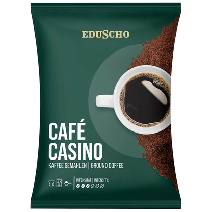 Artikelbild 3 für EDUSCHO cafe casino Kaffee, gemahlen, Arabica- und Robustabohnen 80x 60 g, Artikelnummer 954216